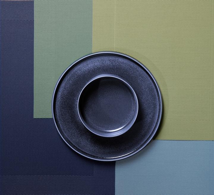 Produktbild ASA Selection ASA Tischset gewebter Rand bluestone 46 x 33 cm (1 x, 46 x 33 cm)