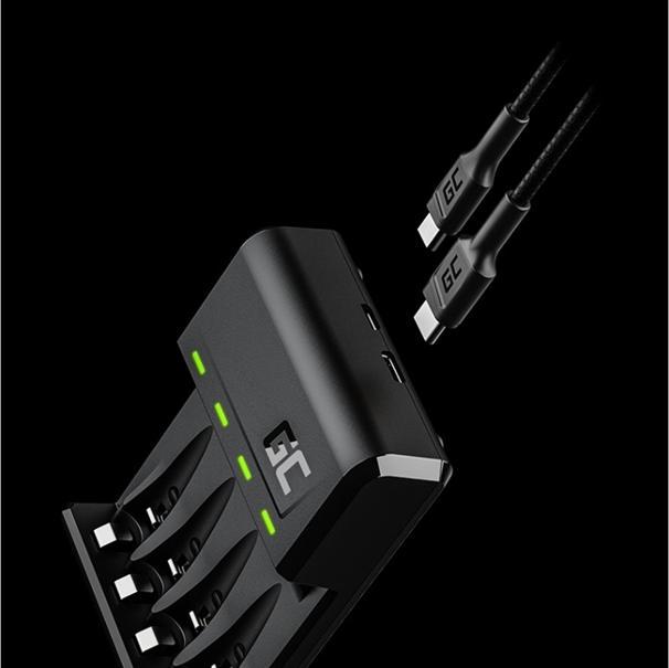 Actual product image GreenCell VitalCharger (GRSETGC01) (4 pcs., AA, 2000 mAh, Rechargeable battery)