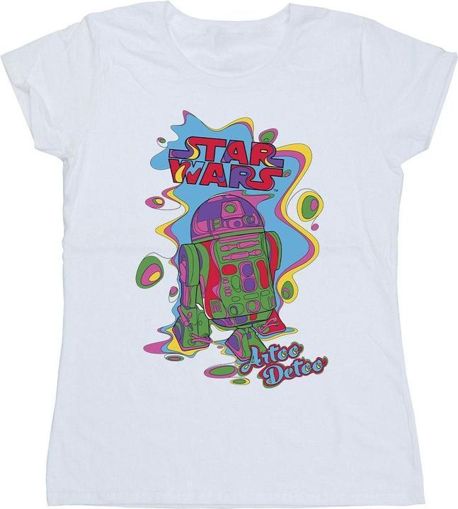 Image du produit Star Wars - T-shirt R2D2 POP ART - Femme (XL)