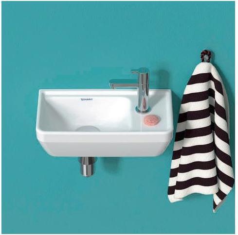 Actual product image Duravit Pillar tap B.2 without pop-up waste chrome