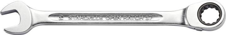 Produktbild Stahlwille Knarren-Ring-Maulschlüssel-Sat (8 mm, 10 mm, 13 mm, 17 mm, 19 mm)