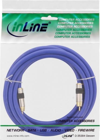 Actual product image InLine Cinch cable VIDEO & digital AUDIO (3 m, Cinch)
