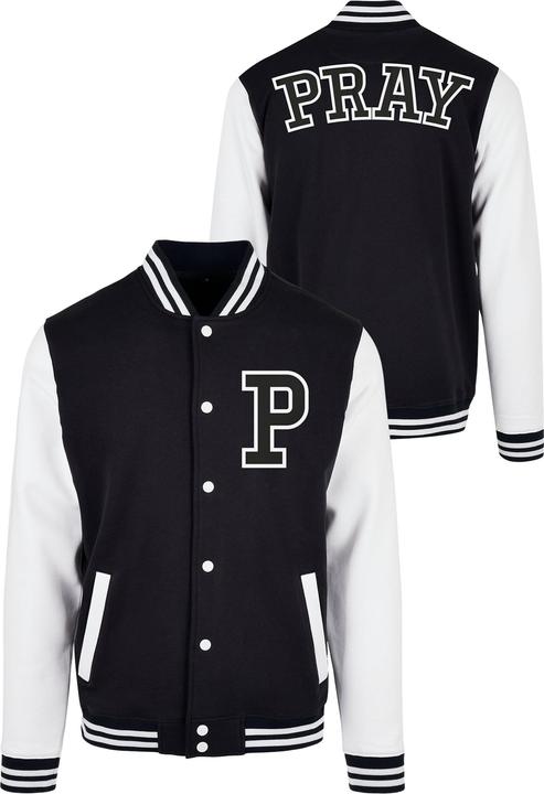 Produktbild Mister Tee Pray College Jacket - 18203 (XL)