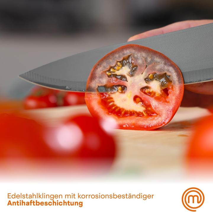 Actual product image Masterchef 6-piece knife block set