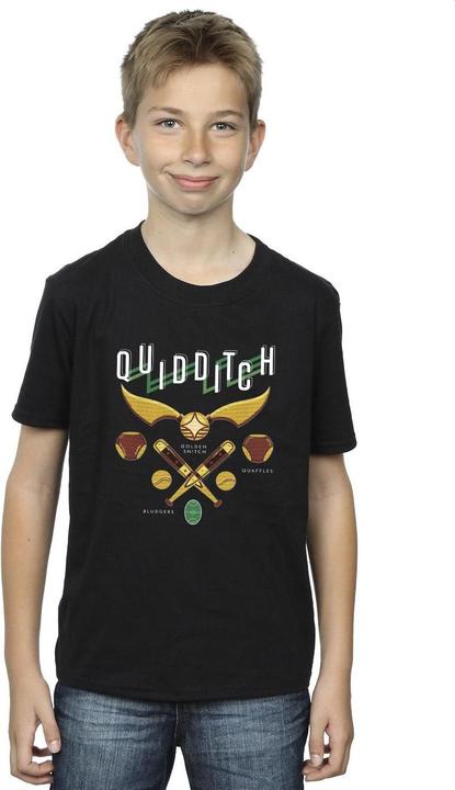 Immagine prodotto Quidditch Bludgers Quaffles Maglietta Ragazzi (128)