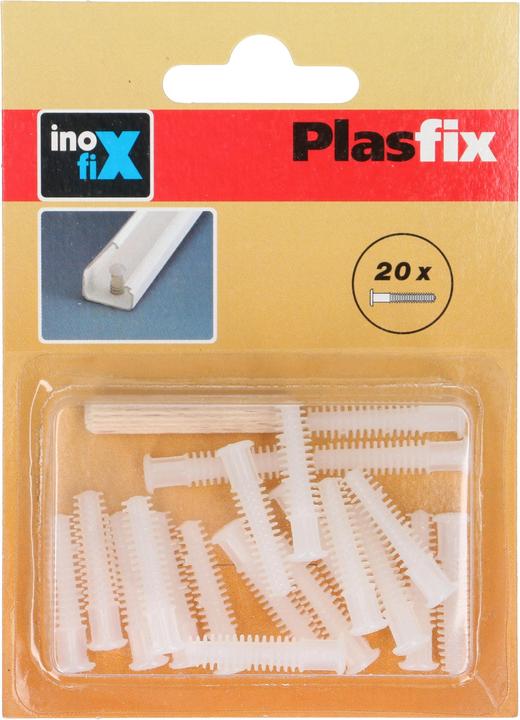 Produktbild Inofix Plasfix Befestigungsdübel, 20 Stück (Kabelkanal, 25 cm)