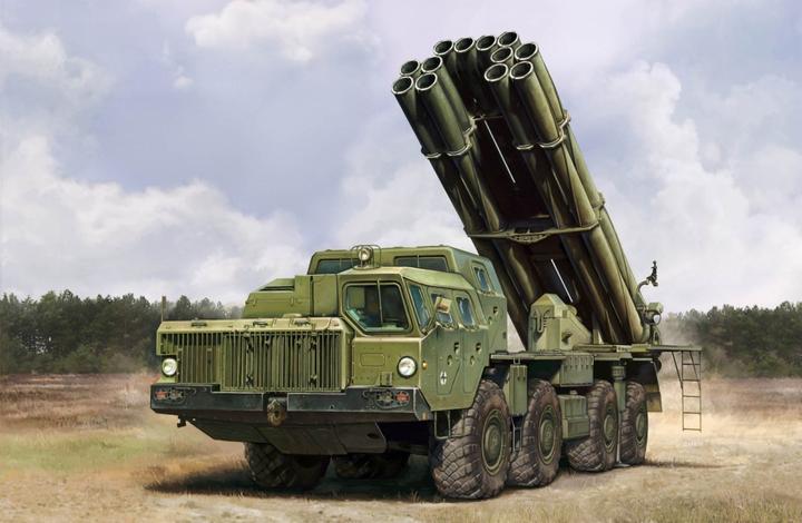 Image du produit Hobby Boss Russian 9A52-2 Smerch-M multiple rocket launcher of RSZO 9k58 Smerch MRLS