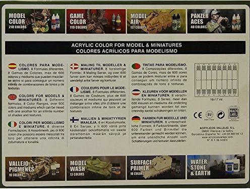 Image du produit Vallejo Set de couleurs 16x17ml