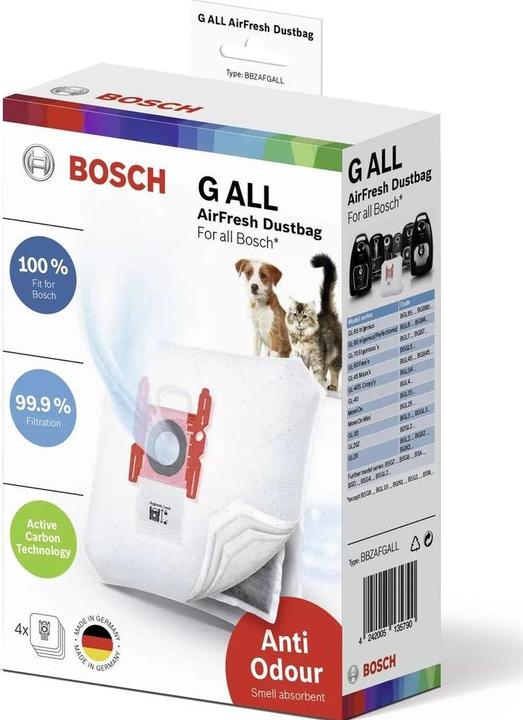 Immagine prodotto Bosch Hausgeräte Hoover sacchetto AirFresh G All 17002915