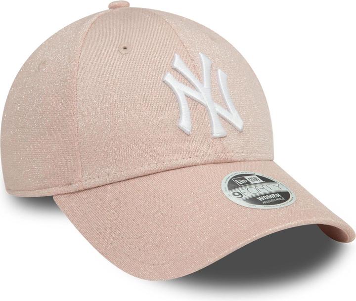 Produktbild New Era 9Forty Damen Cap - GLITTER New York Yankees rosa