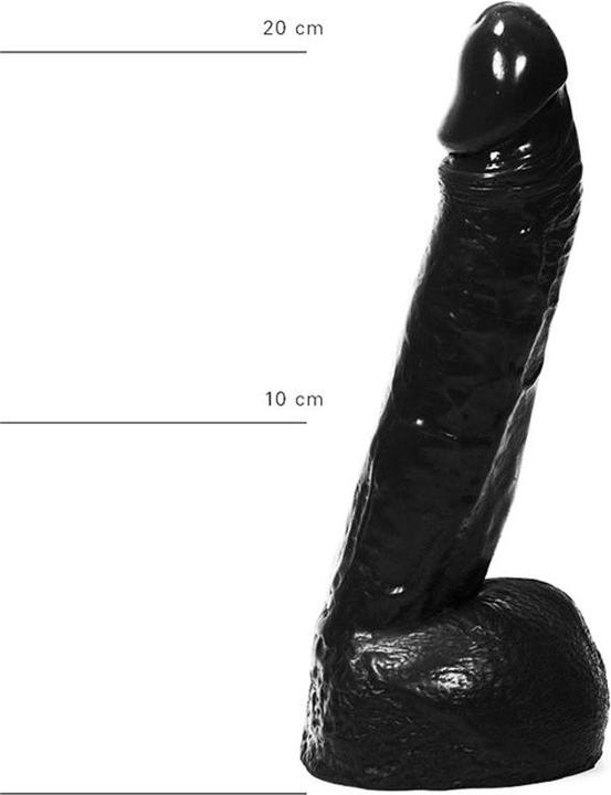 Actual product image All Black Realistic dildo