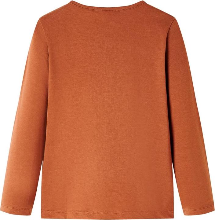 Immagine prodotto VidaXL Camicia da bambino a maniche lunghe Cognac 92,Materiale: 95 % cotone. 5 (92)