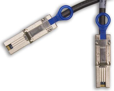 Actual product image ATTO Cable, SAS, External, SFF-8088 to 8088, 3 m