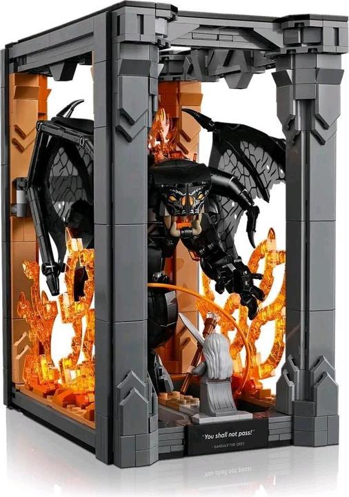 Produktbild LEGO Der Herr der Ringe: Balrog™ Bücherstütze (10367, LEGO Lord of the Rings)