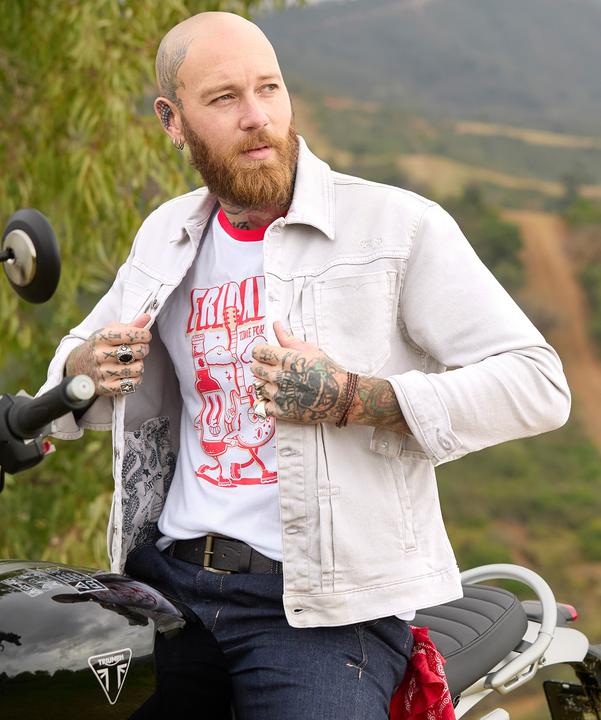 Produktbild Joe Browns Metallic Cotton Trucker Jacket (XL)