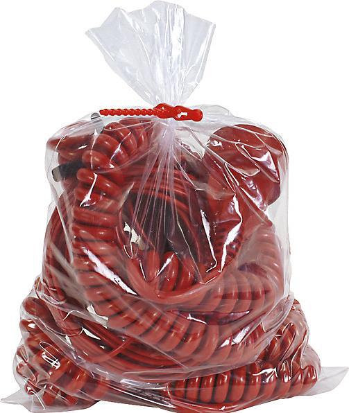 Actual product image kaiserkraft Flat bags, 50 µm thick, LDPE, LxW 170 x 120 mm, pack of 1000. (1000 Piece)