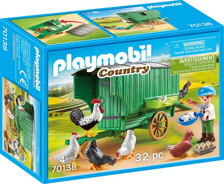 Immagine prodotto Playmobil Pollaio mobile (70138, Paese Playmobil)