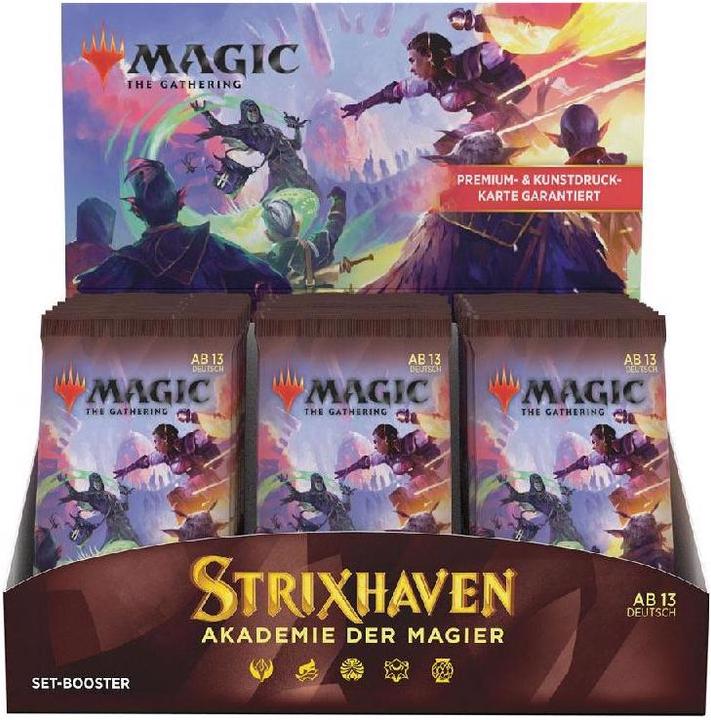 Actual product image Magic the Gathering Strixhaven: School of Mages (German, Booster Pack)