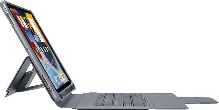 Image du produit eSTUFF Etui clavier folio iPad 10.2 DE Layout French QWERZ layout. Connexion Bluetooth 5.0. micro (DE, iPad 10.2)