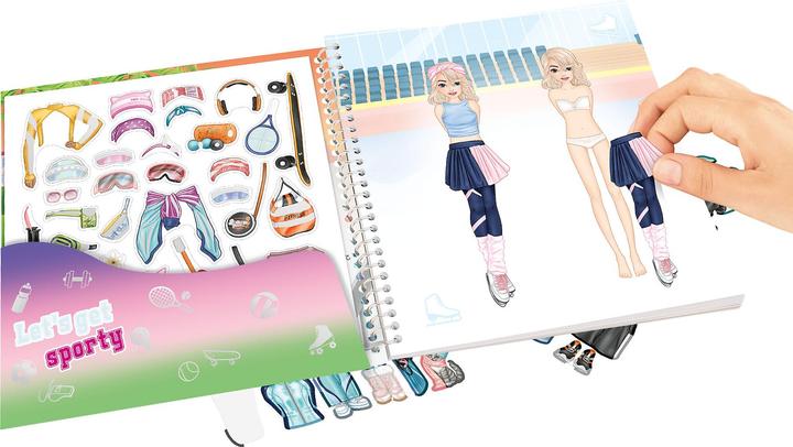 Image du produit Top Model Topmodel - Dress Me Up Stickerbook Sports (413808)