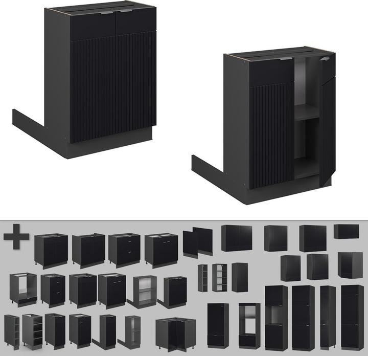 Actual product image Vicco Kücheninsel Fame-Line (30 x 60 x 82 cm)
