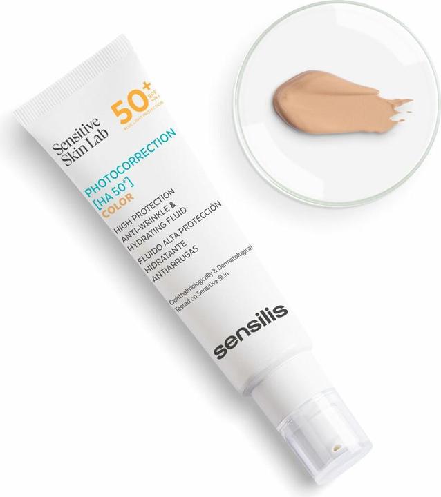 Produktbild Sensilis Photokorrektur Ha Spf50 Farbe 50ml (Sonnencreme, SPF 50, 50 ml, 80 g)