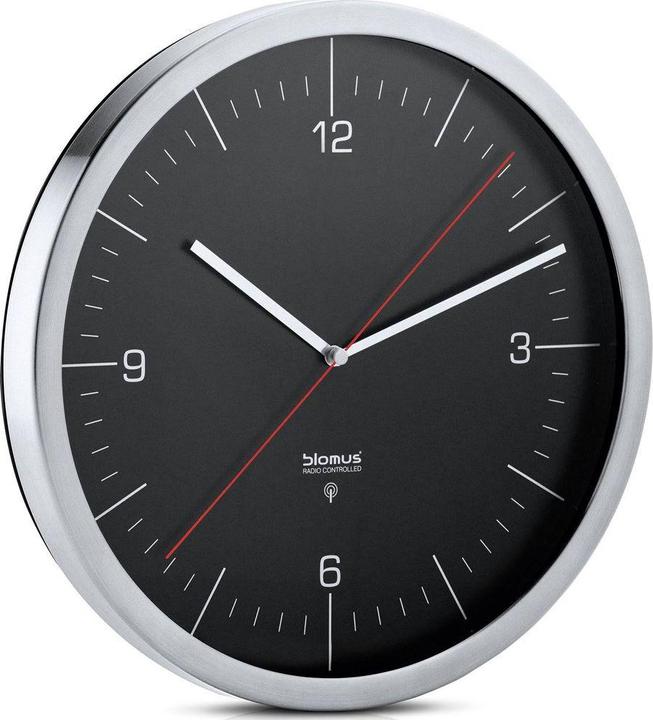 Image du produit Blomus Horloge murale radiocommandée CRONO blanc (31 cm)