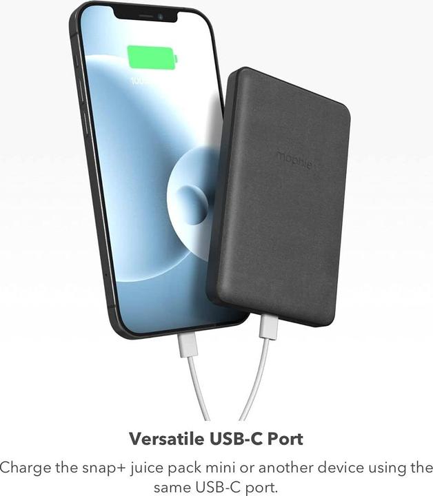 Immagine prodotto mophie Snap+ Juice Pack Mini (5000 mAh, 12 W)