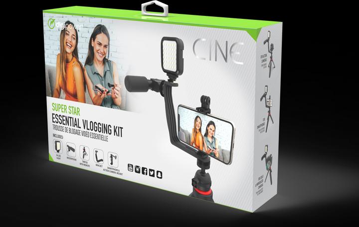 Produktbild DigiPower Vlogging Kit Superstar Essential (5-teilig) (Kunststoff)