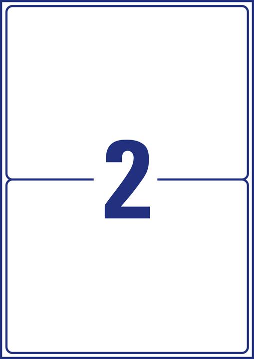 Actual product image Avery Versand labels