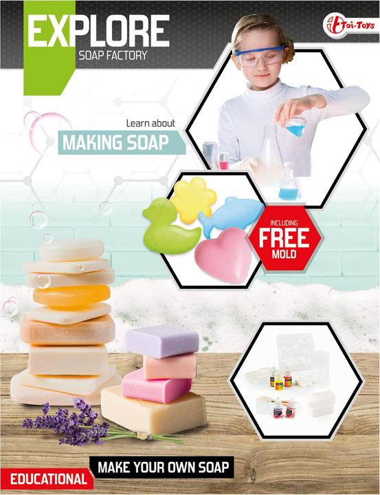 Immagine prodotto Toi-Toys Esplora la produzione di sapone