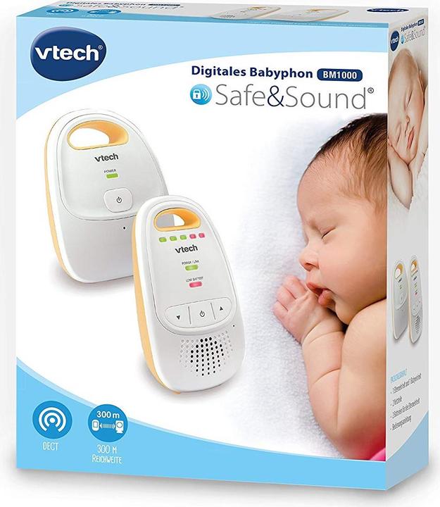 Productafbeelding VTech BM 1000 (Babyfoon Audio, 300 m)