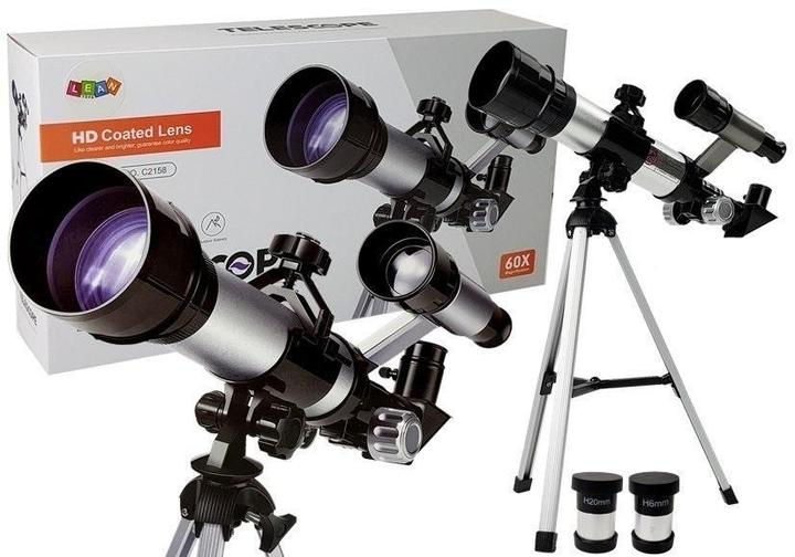Actual product image Lean Toys Lehrteleskop 60x