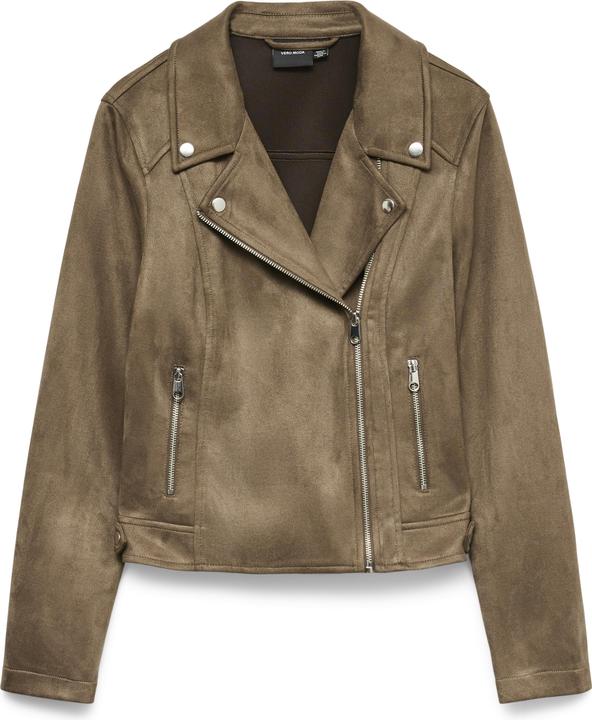 Vero Moda Vmjose Short Faux Suede Jacket Noos