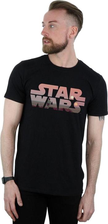 Star Wars Tatooine Logo TShirt aus Baumwolle