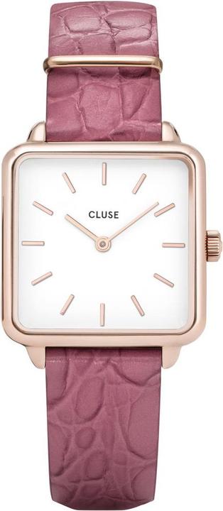 Immagine prodotto Cluse La Tétragone Rosé Alligator (Orologio da polso analogico, 29 mm)