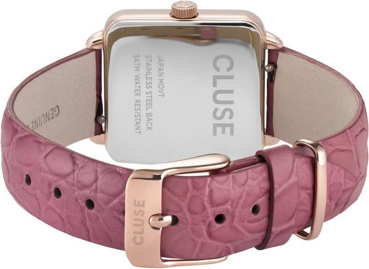 Immagine prodotto Cluse La Tétragone Rosé Alligator (Orologio da polso analogico, 29 mm)