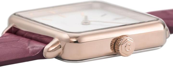 Immagine prodotto Cluse La Tétragone Rosé Alligator (Orologio da polso analogico, 29 mm)