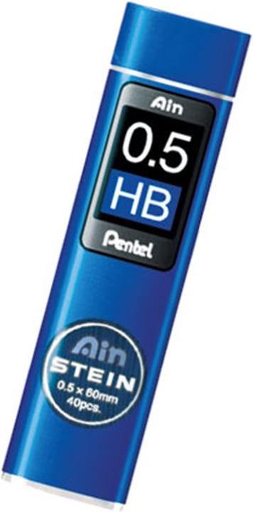 Actual product image Pentel Ain Stone (Gel mine, Grey, 0.50 mm)