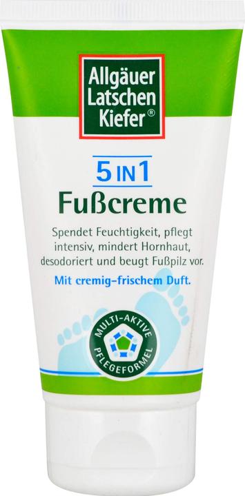 Actual product image Allgäuer Mountain Pine 5 in 1 Foot Cream, 75 ml Cream (Foot bath, 75 ml)
