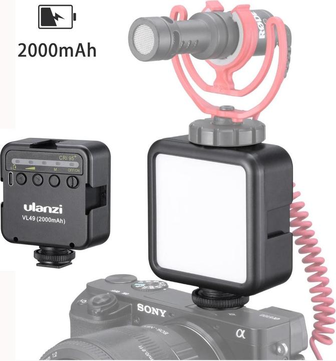 Actual product image Ulanzi VL49 (Video light)