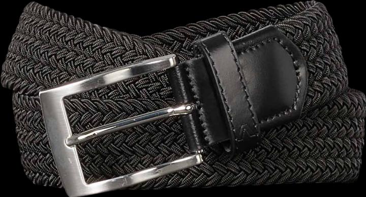 Alberto Basic Braided Belt Black
