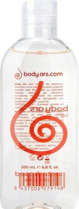 Actual product image Body ars Water-based lubricant Gel Natural Petaca 200 ml (200 ml)