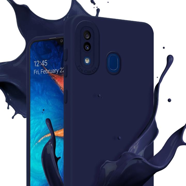Actual product image Cadorabo Case for Samsung Galaxy A20 / A30 / M10s in TPU Fluid LM162 Style (Samsung Galaxy A20, Samsung Galaxy M10s, TCL A30)