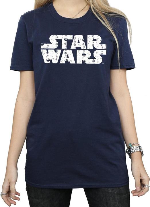 Image du produit Star Wars - T-shirt CHRISTMAS LOGO - Femme (M)