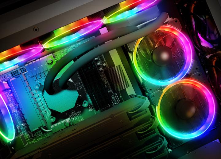 Produktbild Compucase Cougar Puritas RGB - Tower - ATX - ohne Netzteil (ATX, mATX, Mini-ITX)