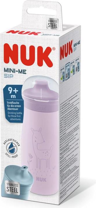 Image du produit NUK Gobelet & biberon Gourde en acier inoxydable Mini-Me Sip Cup - avec (0.30 l)
