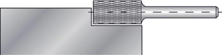 Immagine prodotto Ruko Fresa ZYA D.12mm testa-L.25mm gambo-D.6mm HM Verz.Alu