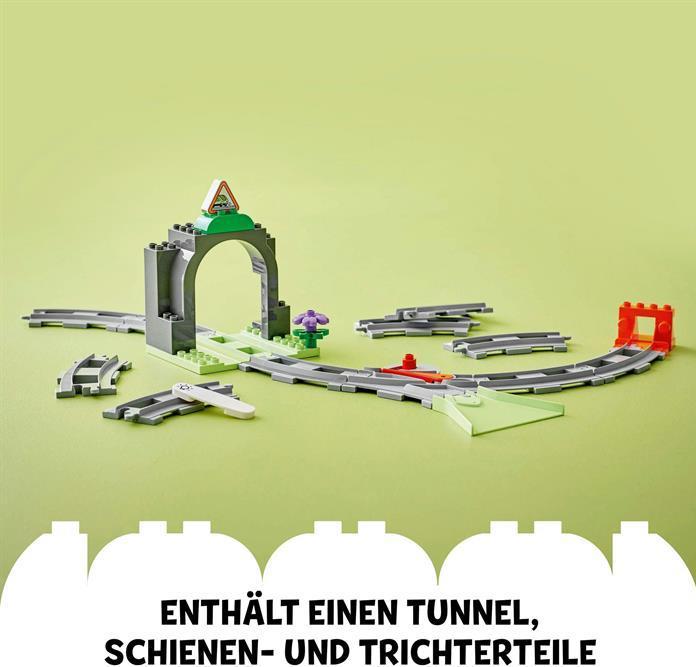 Produktbild LEGO Eisenbahntunnel und Schienen - Erweiterungsset (10425)