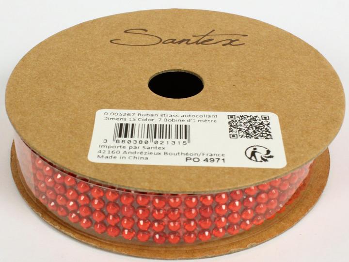 Produktbild Santex Dekoband Strasssteine